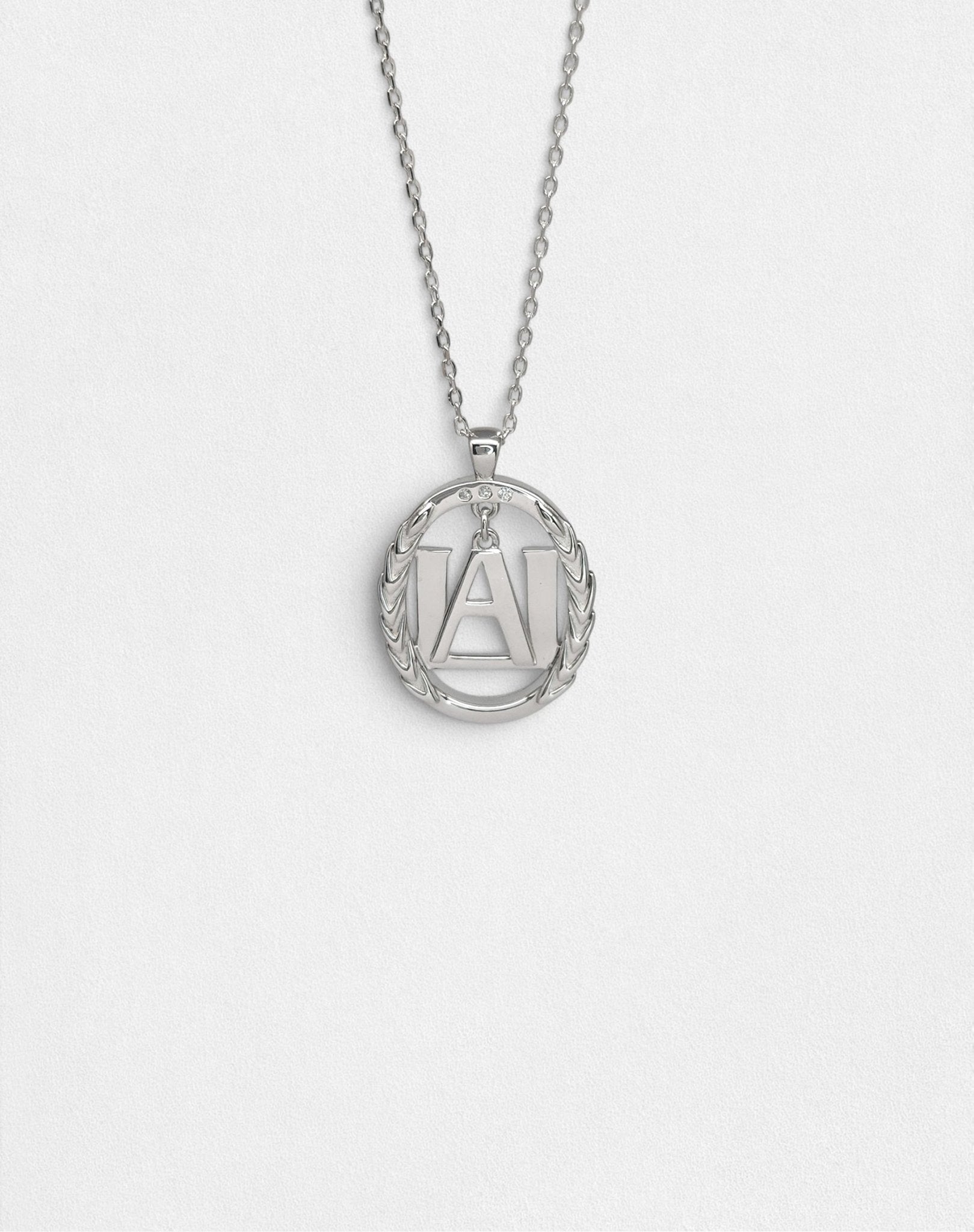 Silver 925 U.A. High pendant necklace inspired by My Hero Academia universe.